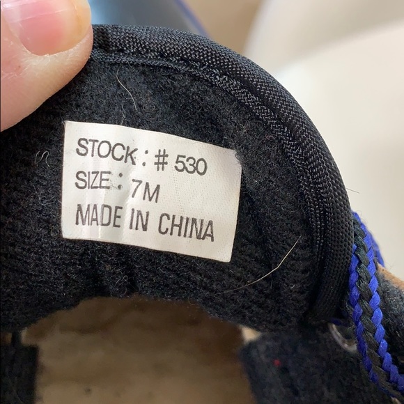 Coleman black rubber shoes size 7 - Picture 7 of 8